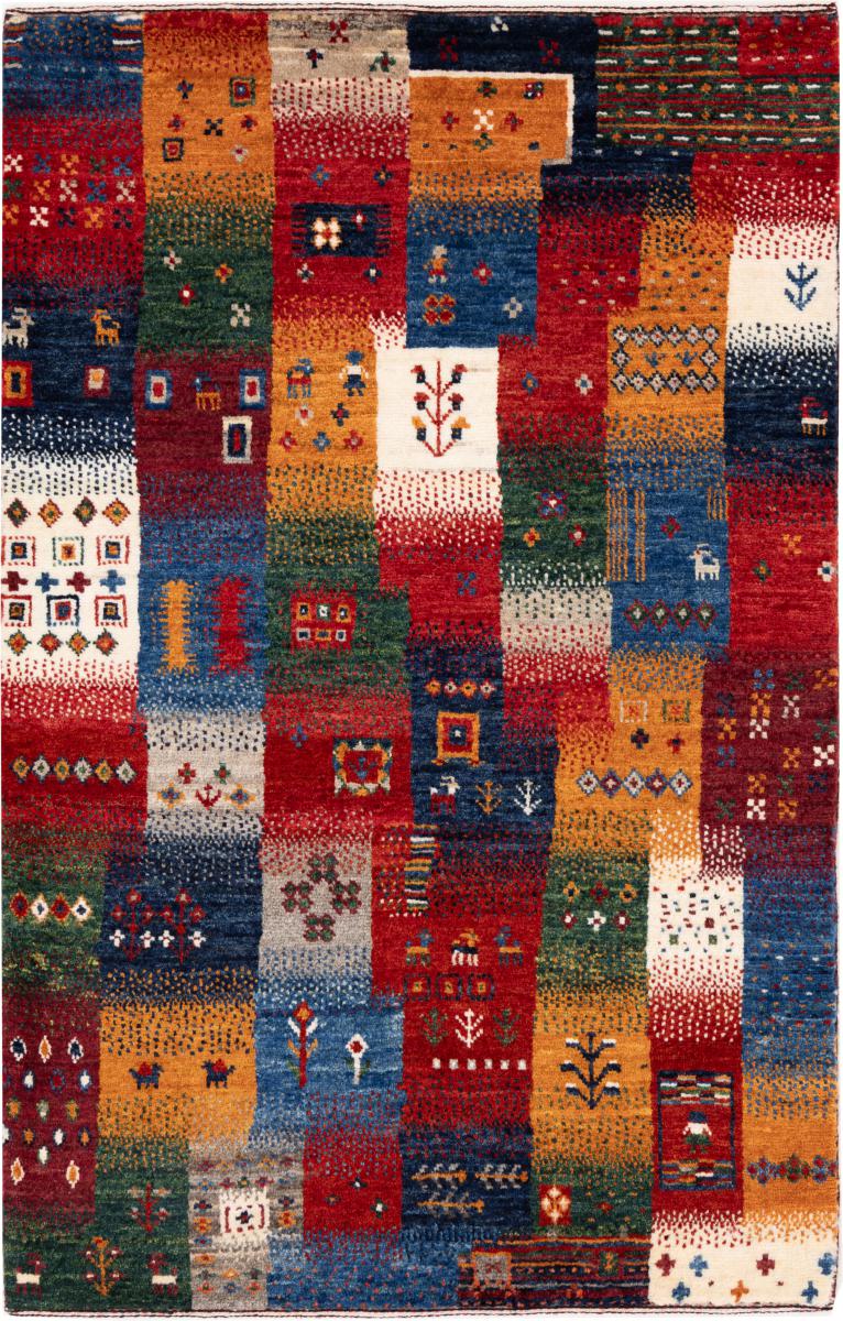 Perzisch tapijt Perzisch Gabbeh Loribaft Nowbaft 129x85 129x85, Perzisch tapijt Handgeknoopte