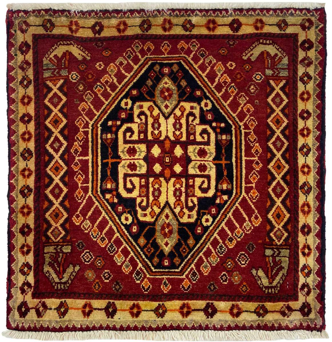 Dywan perski Ghashghai 63x61 63x61, Dywan perski Ręcznie tkane