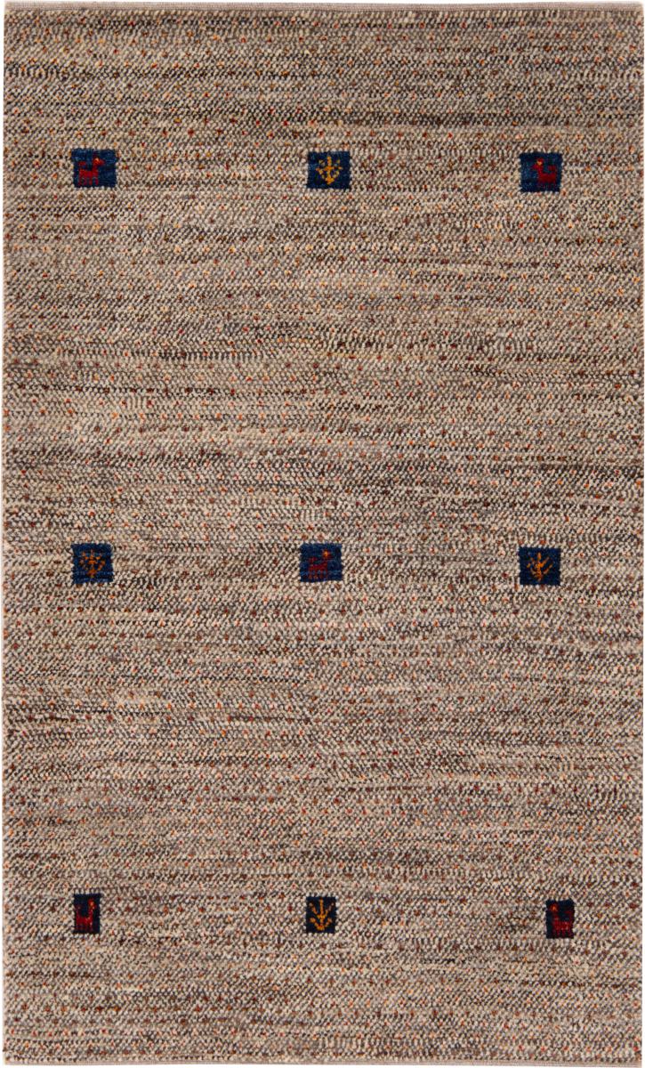 Persian Rug Persian Gabbeh Nomad 139x84 139x84, Persian Rug Knotted by hand