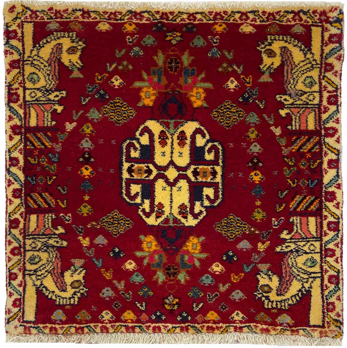 Covor persan Ghashghai 61x61 61x61, Covor persan Lucrate de mână