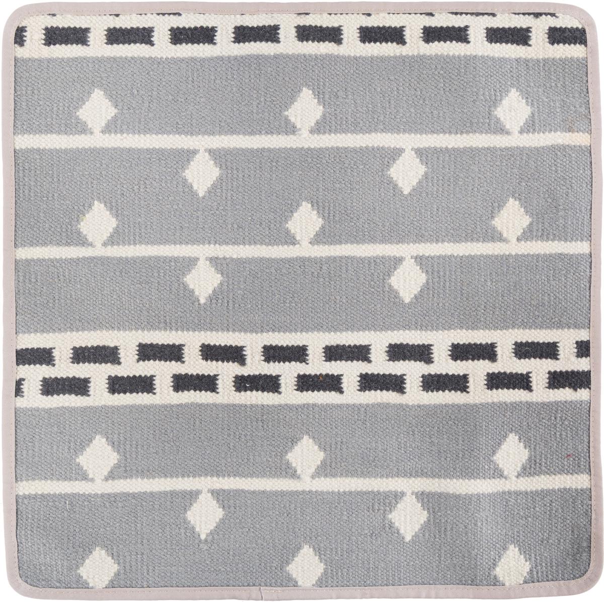 Afghan rug Kilim Afghan Cushion Cover 50x50 50x50, Persian Rug Knotted by hand