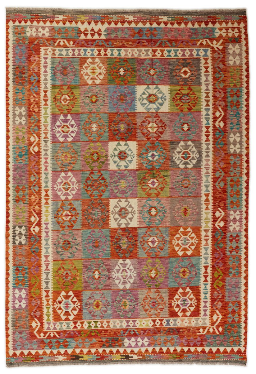 Αφγανικό χαλί Κιλίμ Afghan 292x205 292x205, Περσικό χαλί Χειροποίητο υφαντό