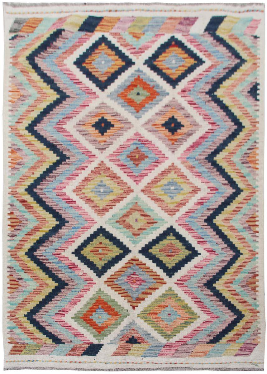 Tapete afegão Kilim Afegão 148x106 148x106, Tapete persa Tecido à mão