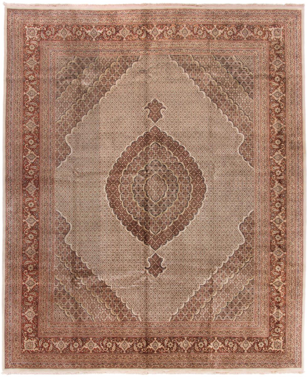 Tapis indien Tabriz 446x366 446x366, Tapis persan Noué à la main