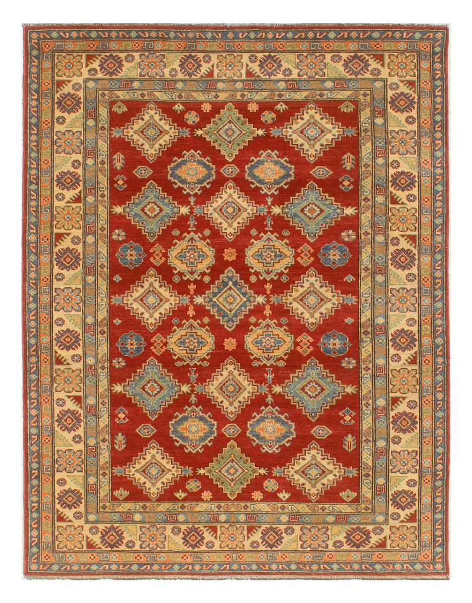 Afghaans tapijt Kazak Ghazni 225x171 225x171, Perzisch tapijt Handgeknoopte
