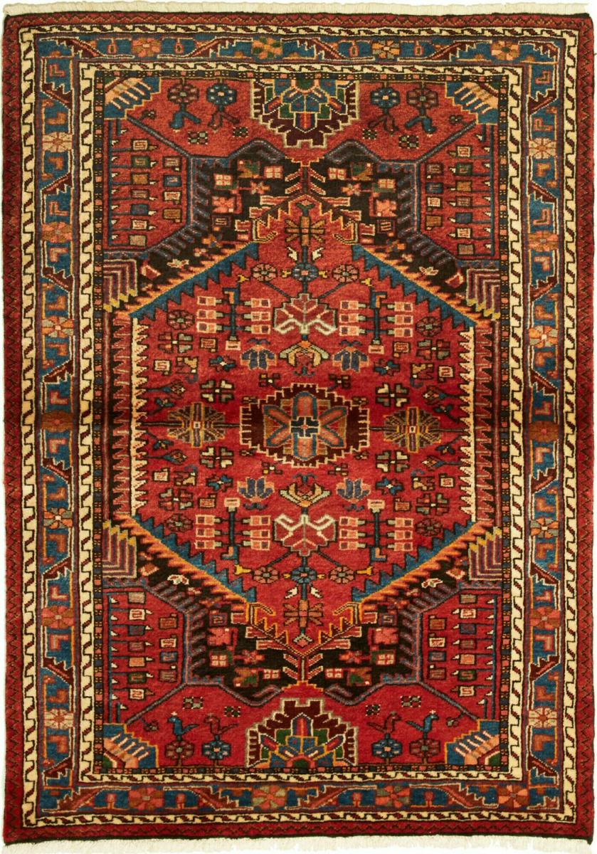 Perserteppich Hamadan 151x109 151x109, Perserteppich Handgeknüpft