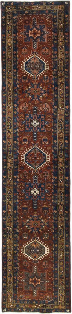 Persian Rug Herz Antique 14'10"x3'3" 14'10"x3'3", Persian Rug Knotted by hand