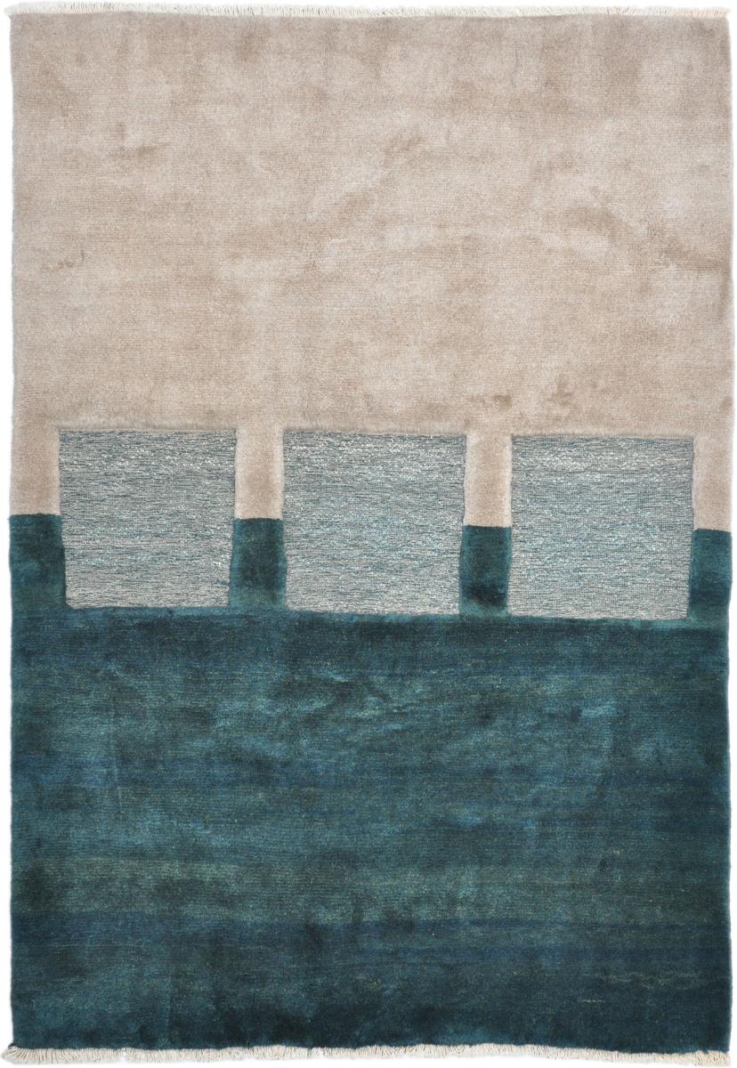 Alfombra persa Persia Gabbeh Nimbaft Vieja 265x187 265x187, Alfombra persa Anudado a mano