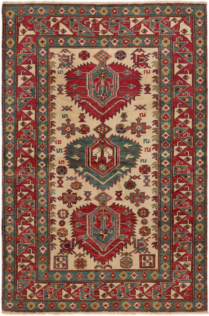 Rysk matta Kazak Gammal 148x98 148x98, Persisk matta Knuten för hand