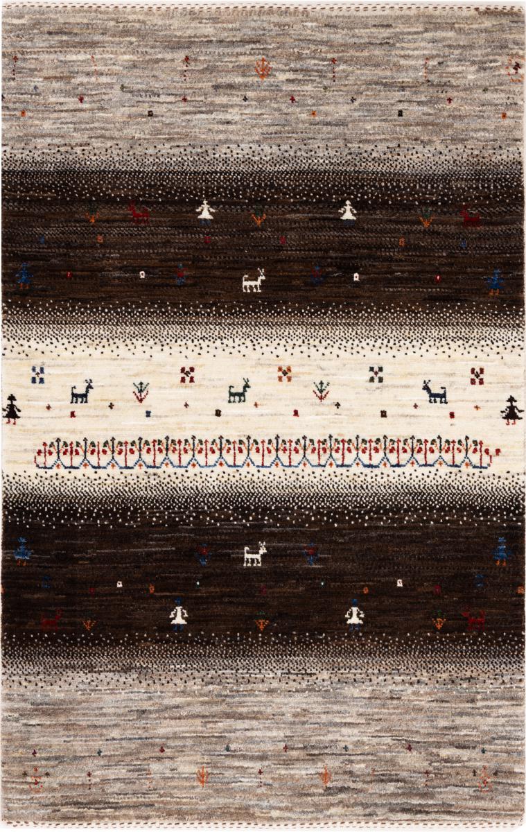 Perzisch tapijt Perzisch Gabbeh Loribaft Nowbaft 131x84 131x84, Perzisch tapijt Handgeknoopte