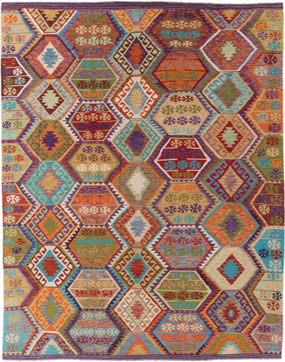 Tapete afegão Kilim Afegão 394x314 394x314, Tapete persa Tecido à mão