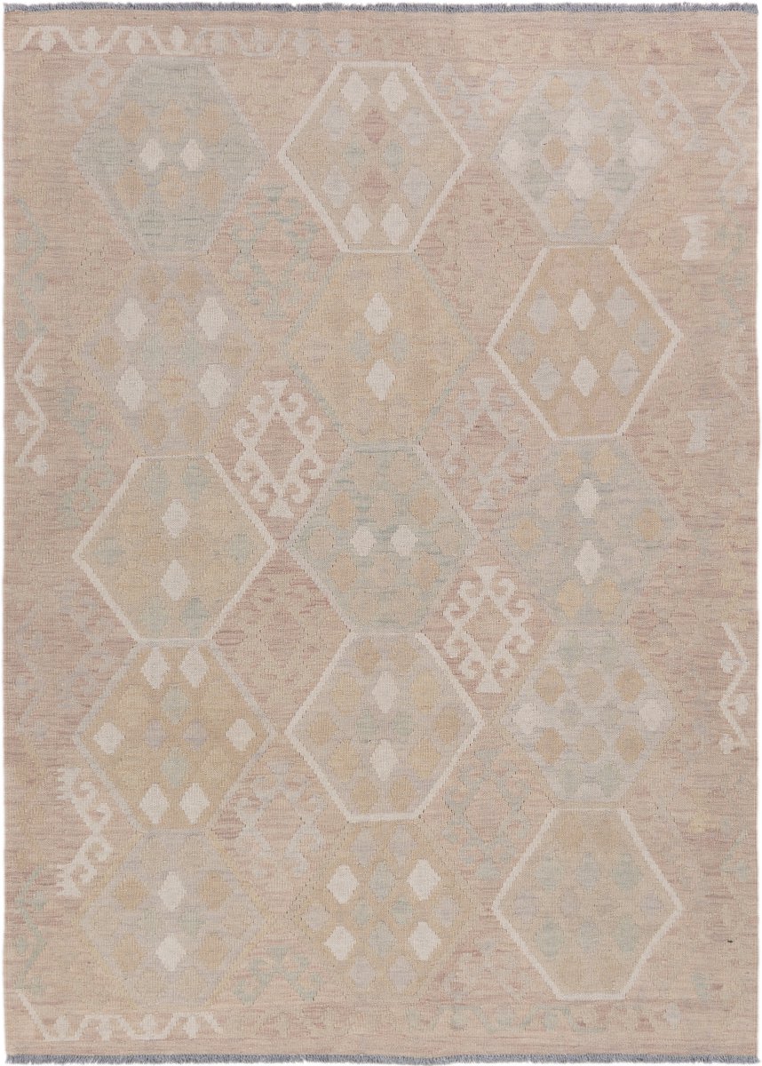 Afghaans tapijt Kilim Afghan 208x150 208x150, Perzisch tapijt Handgeweven