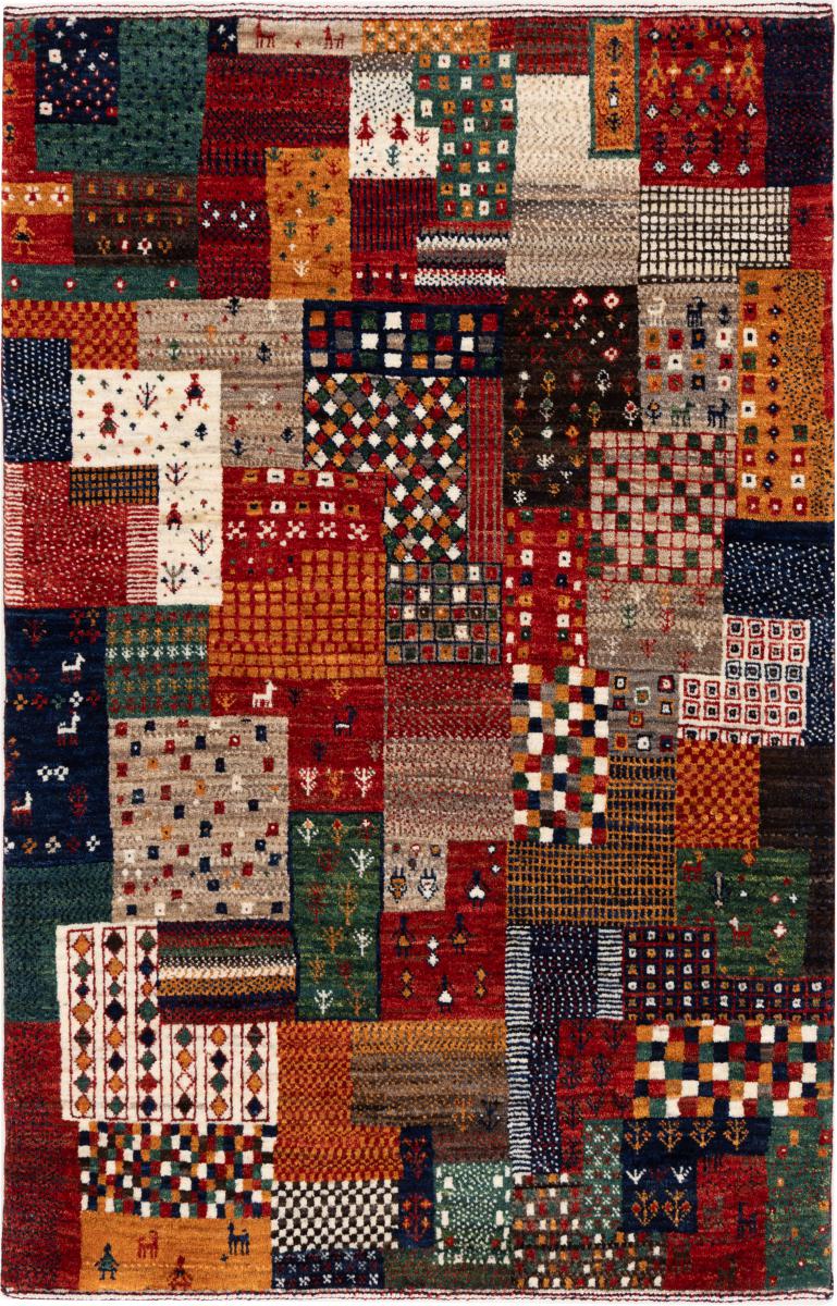 Perzisch tapijt Perzisch Gabbeh Loribaft Nowbaft 124x81 124x81, Perzisch tapijt Handgeknoopte