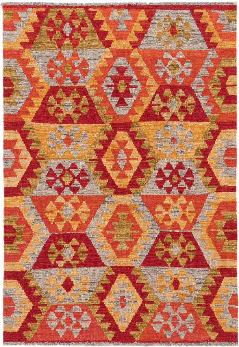 Tapete afegão Kilim Afegão 151x103 151x103, Tapete persa Tecido à mão