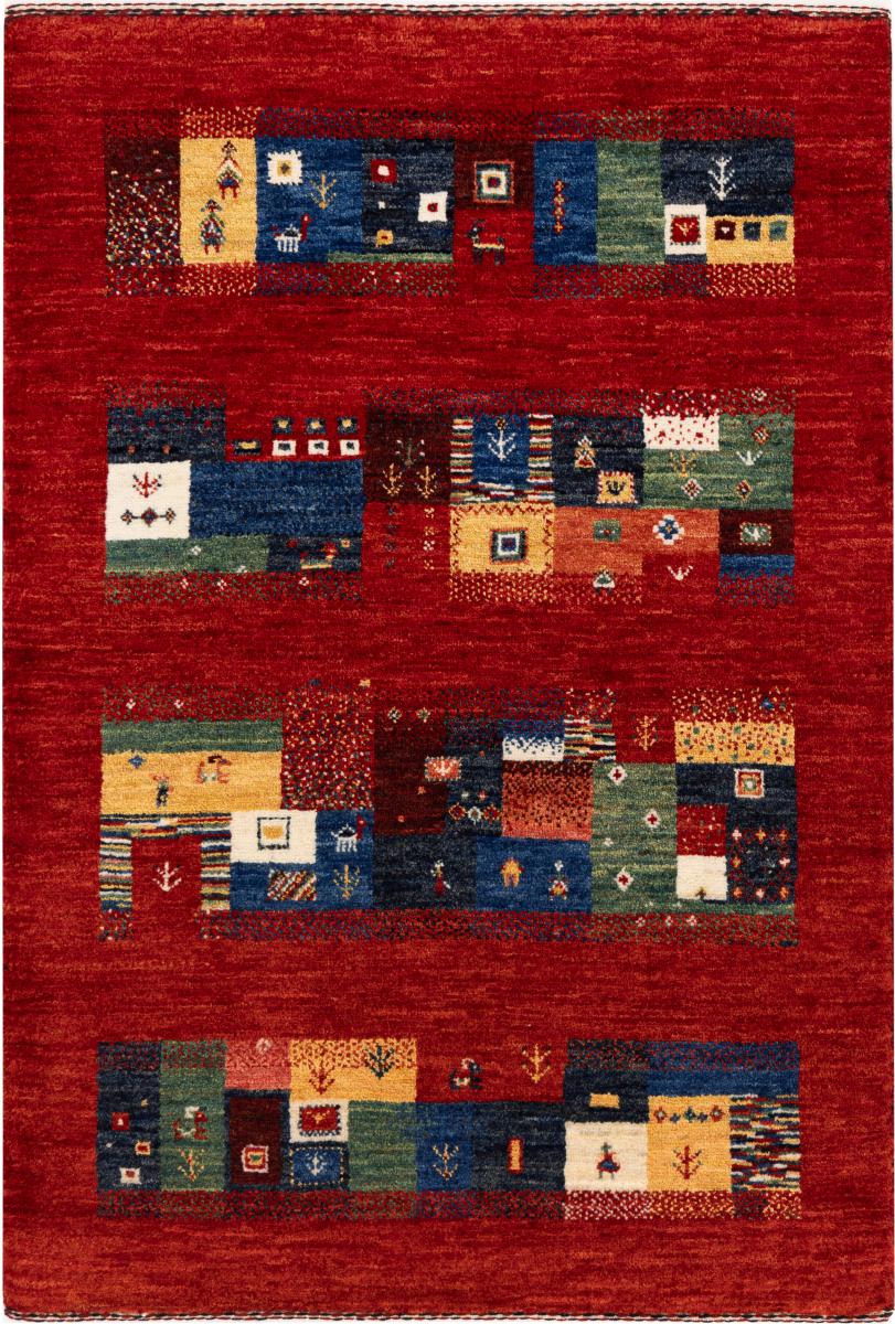 Perzisch tapijt Perzisch Gabbeh Loribaft Nowbaft 122x83 122x83, Perzisch tapijt Handgeknoopte