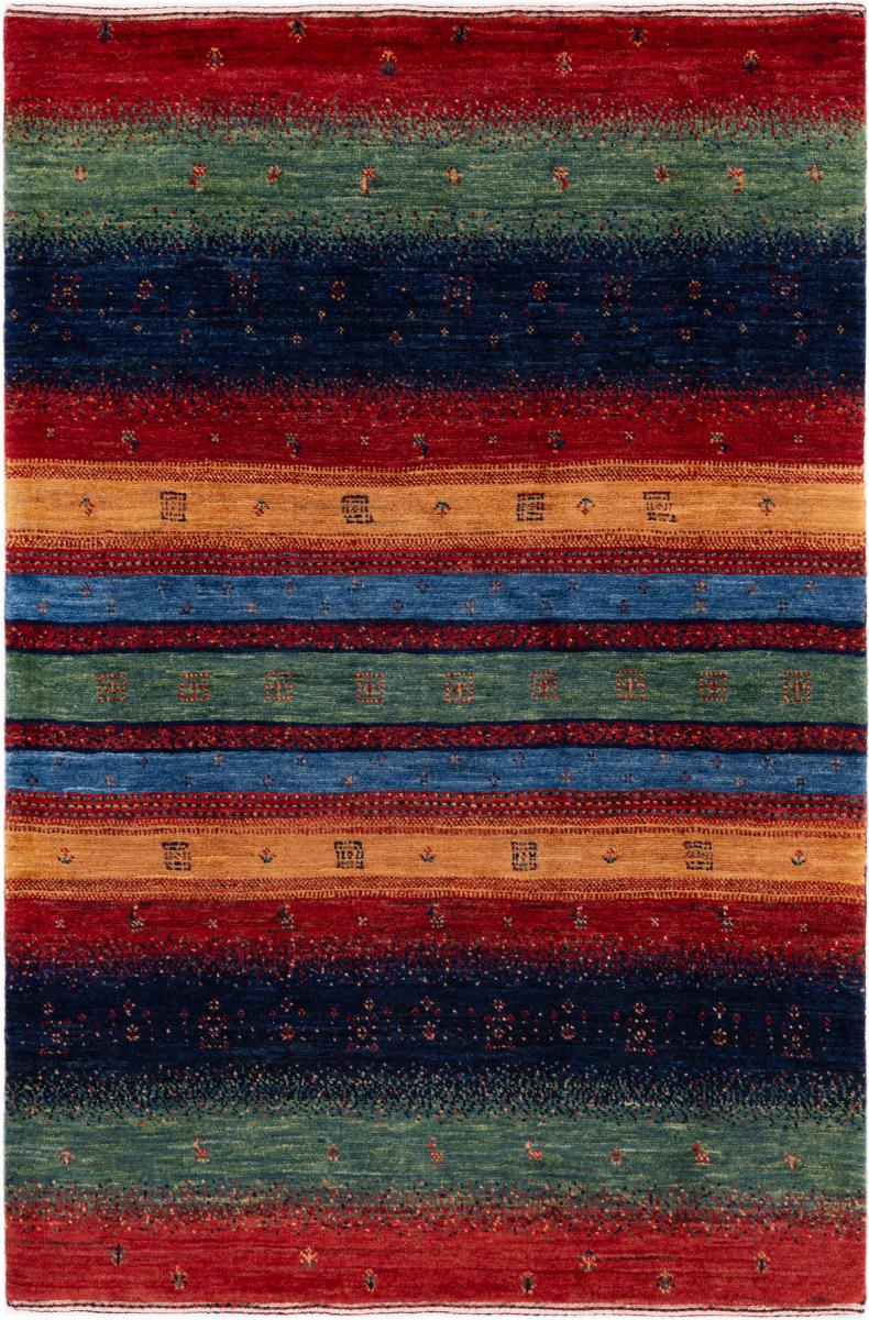Tappeto persiano Persiano Gabbeh Loribaft Essence 122x82 122x82, Tappeto persiano Annodato a mano