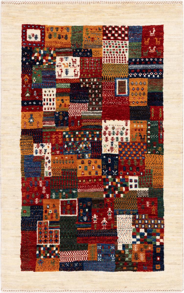 Perzisch tapijt Perzisch Gabbeh Loribaft Nowbaft 131x83 131x83, Perzisch tapijt Handgeknoopte