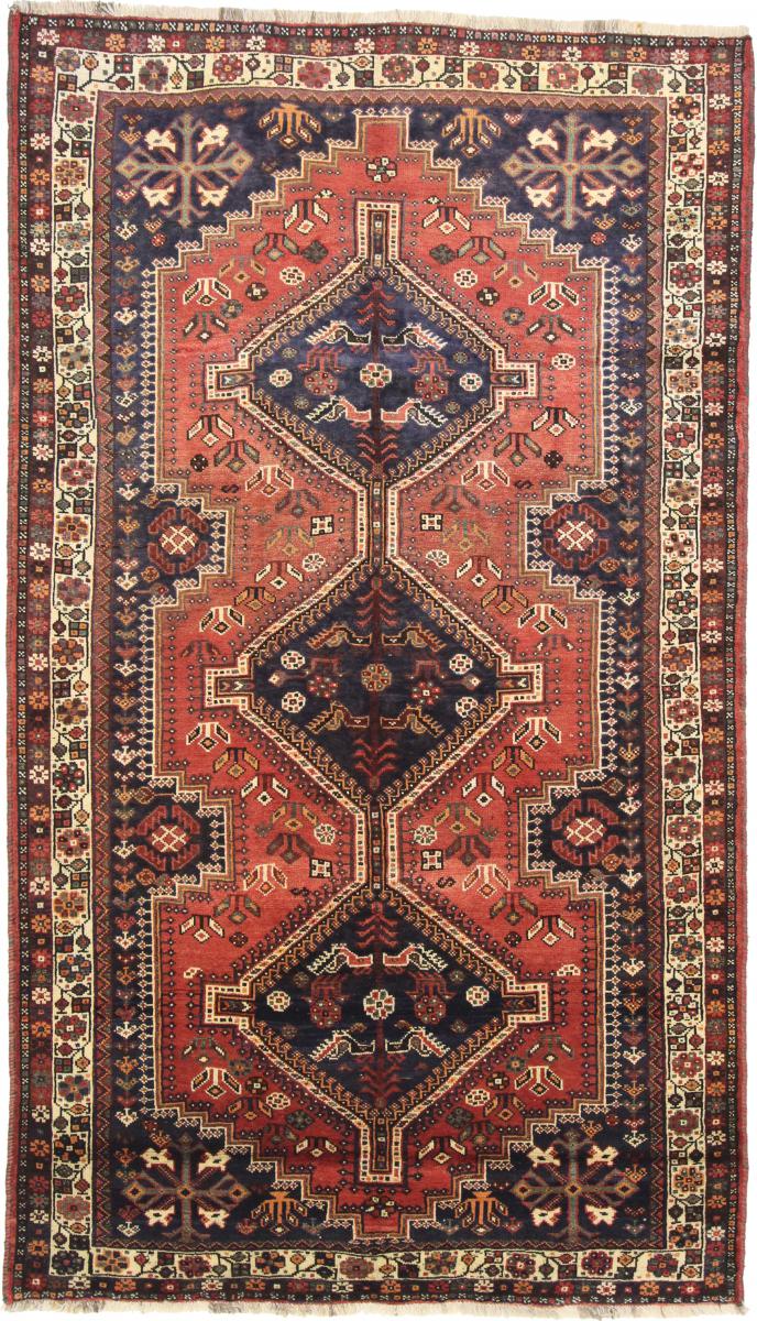 Persian Rug Shiraz 291x166 291x166, Persian Rug Knotted by hand