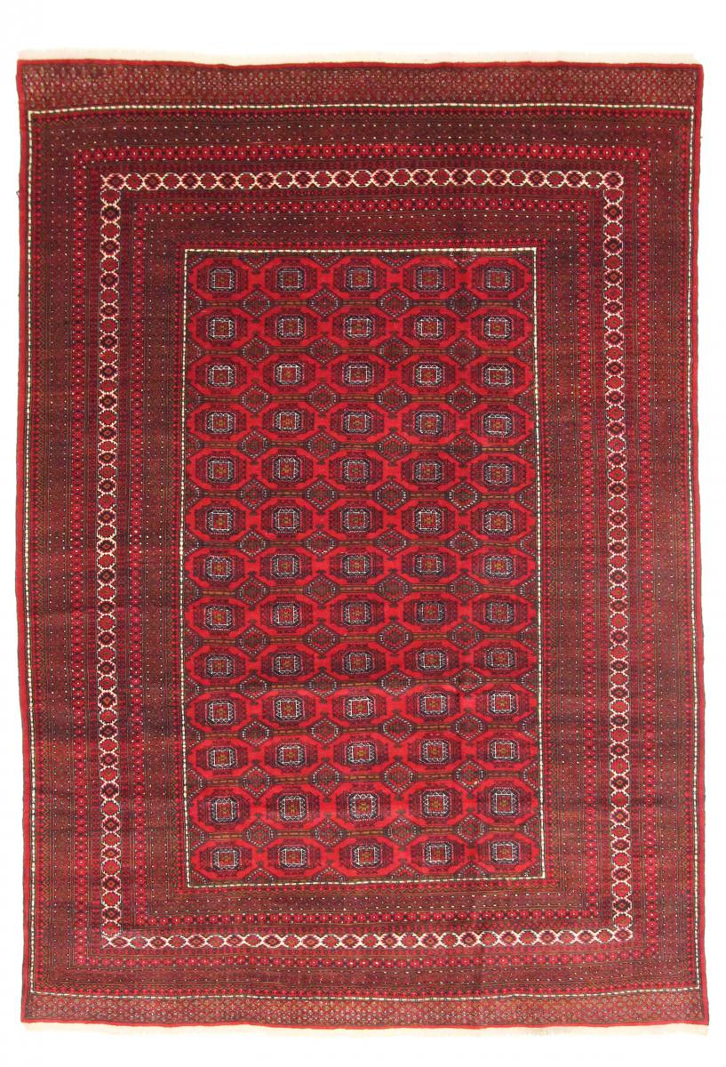 Tappeto Afgano Turkaman Old 290x202 290x202, Tappeto persiano Annodato a mano