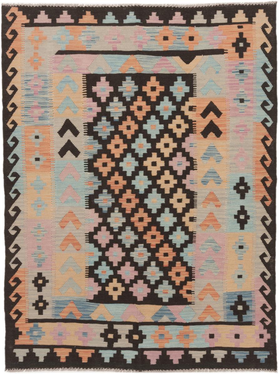 Tapete afegão Kilim Afegão 201x150 201x150, Tapete persa Tecido à mão