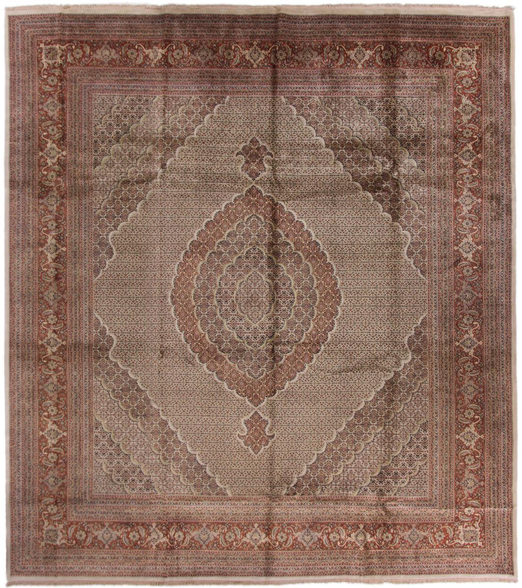 Tappeto indiano Tabriz 399x362 399x362, Tappeto persiano Annodato a mano
