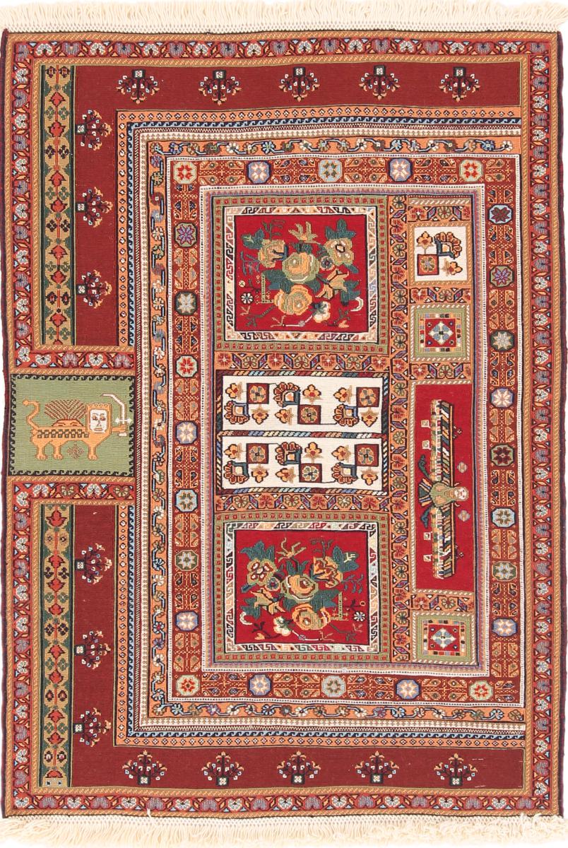 Tapete persa Kilim Soozani 114x79 114x79, Tapete persa Tecido à mão