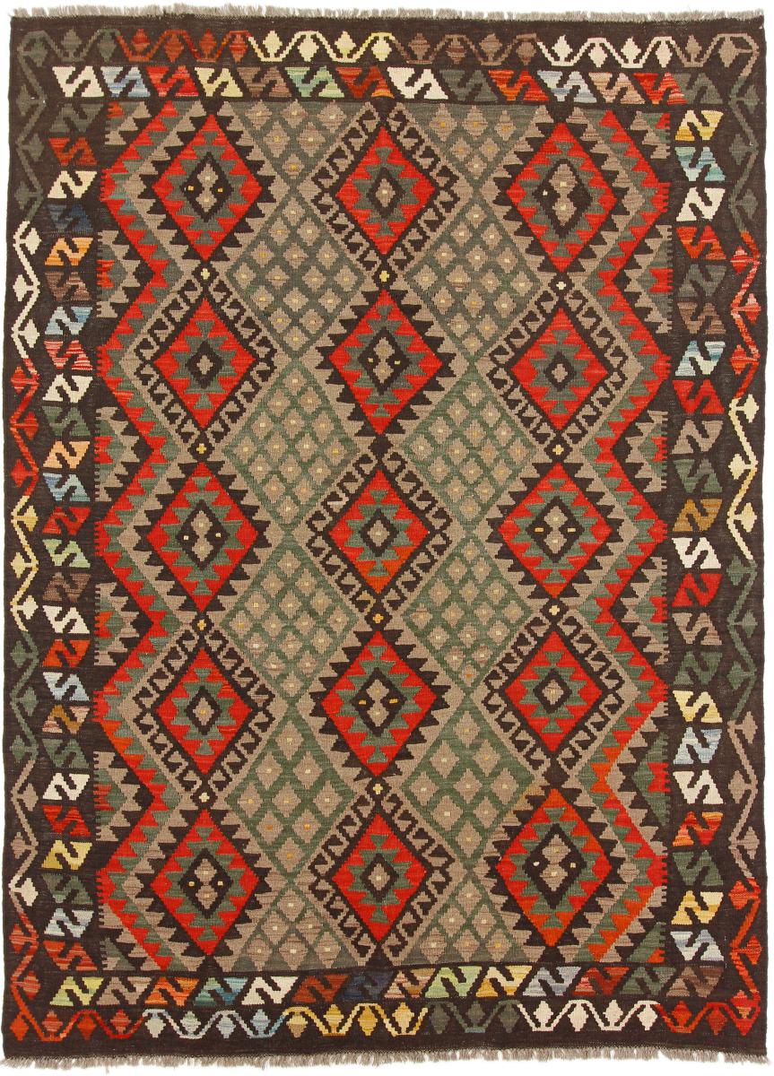 Tapete afegão Kilim Afegão Heritage 246x180 246x180, Tapete persa Tecido à mão