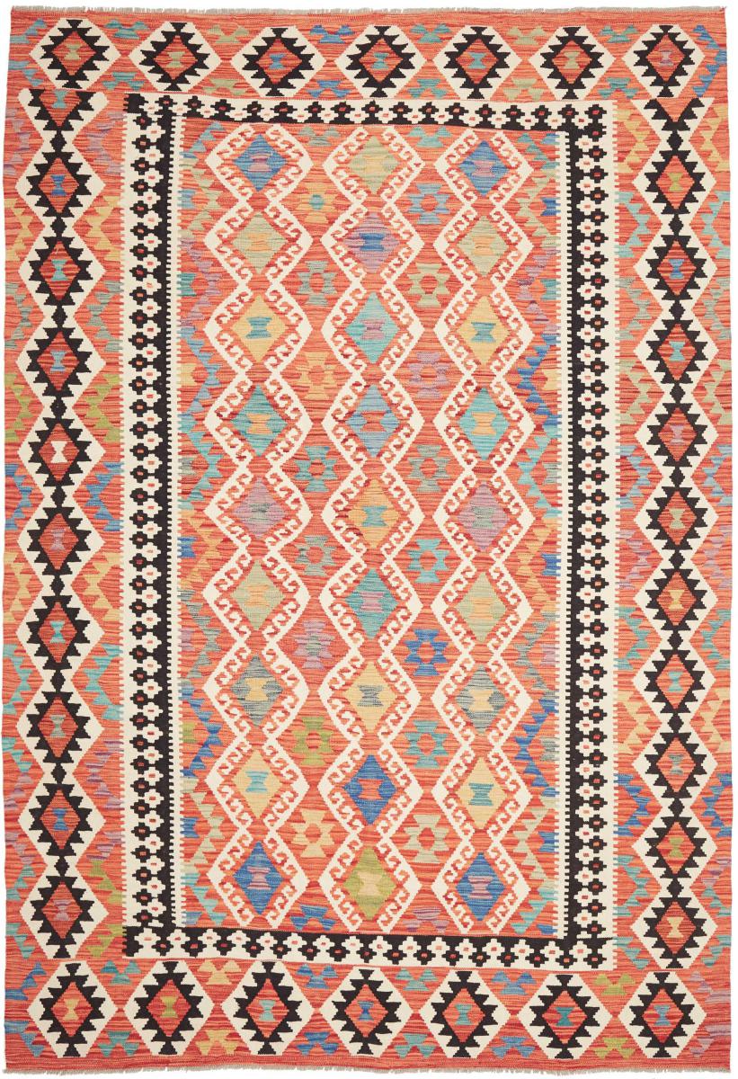 Afghan rug Kilim Afghan 297x205 297x205, Persian Rug Woven by hand