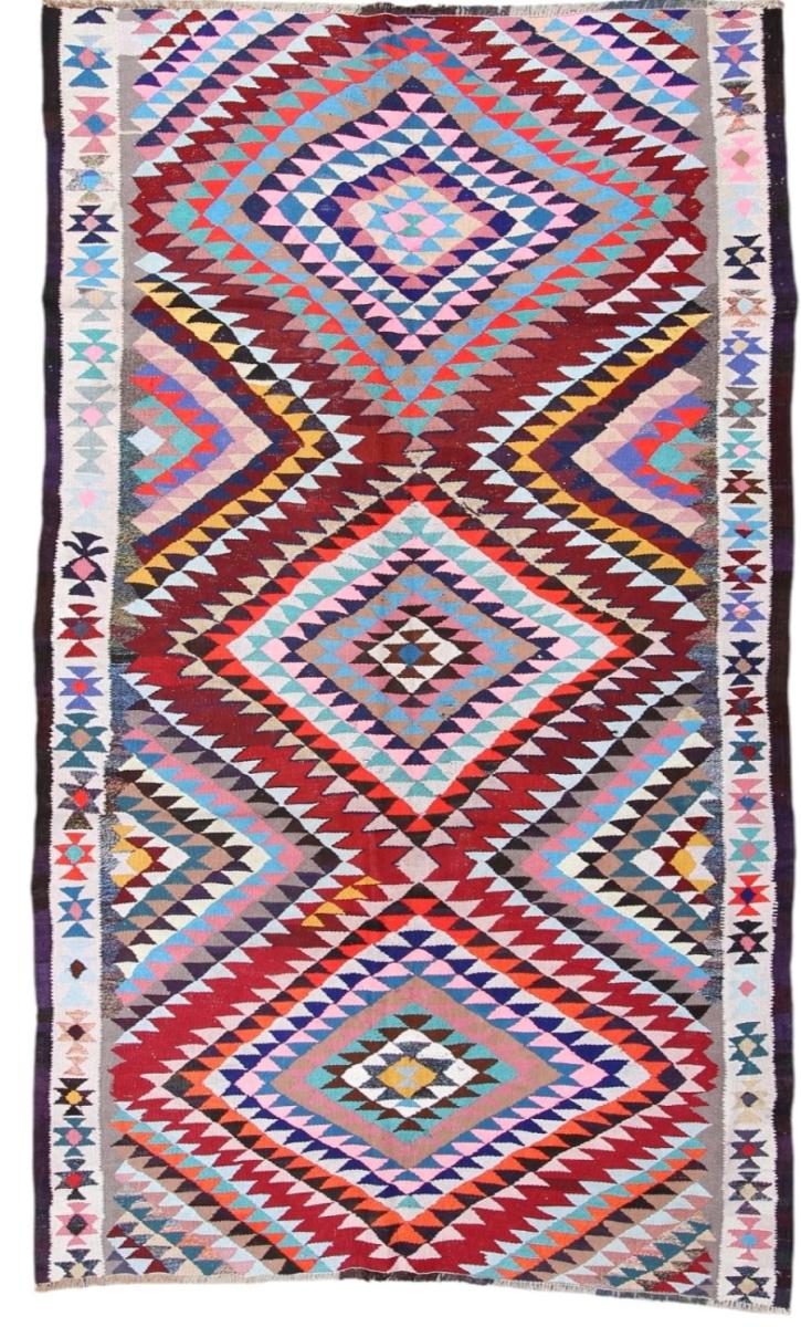 Alfombra persa Kilim Fars Antiguo 301x174 301x174, Alfombra persa Tejido a mano