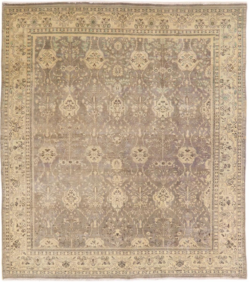 Persialainen matto Tabriz Antiikki 275x245 275x245, Persialainen matto Solmittu käsin