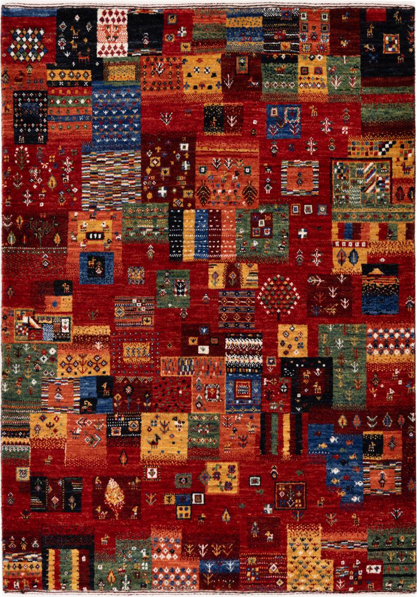 Perzisch tapijt Perzisch Gabbeh Loribaft Nowbaft 127x89 127x89, Perzisch tapijt Handgeknoopte