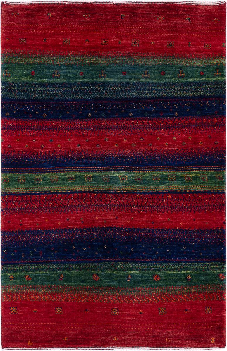 Alfombra persa Persa Gabbeh Loribaft Essence 121x77 121x77, Alfombra persa Hecho a mano