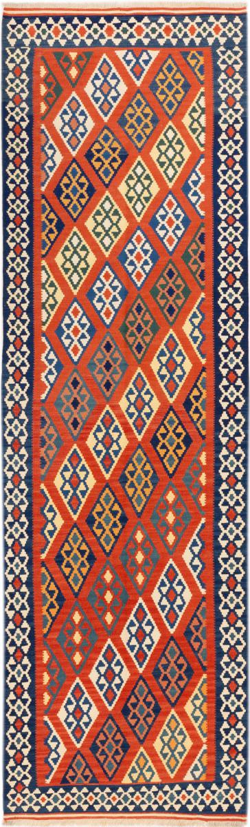 Persian Rug Kilim Fars Shiraz 292x89 292x89, Persian Rug Woven by hand