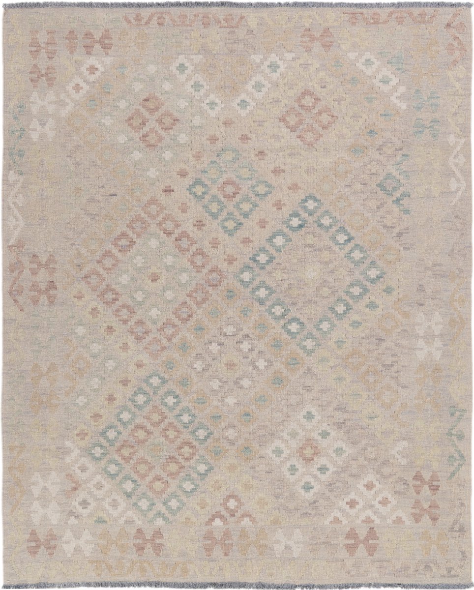 Afghan rug Kilim Afghan 6'6"x5'3" 6'6"x5'3", Persian rug Handwoven