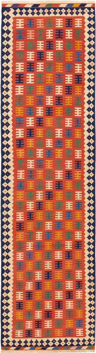 Perzisch tapijt Kilim Fars Shiraz 306x81 306x81, Perzisch tapijt Handgeweven