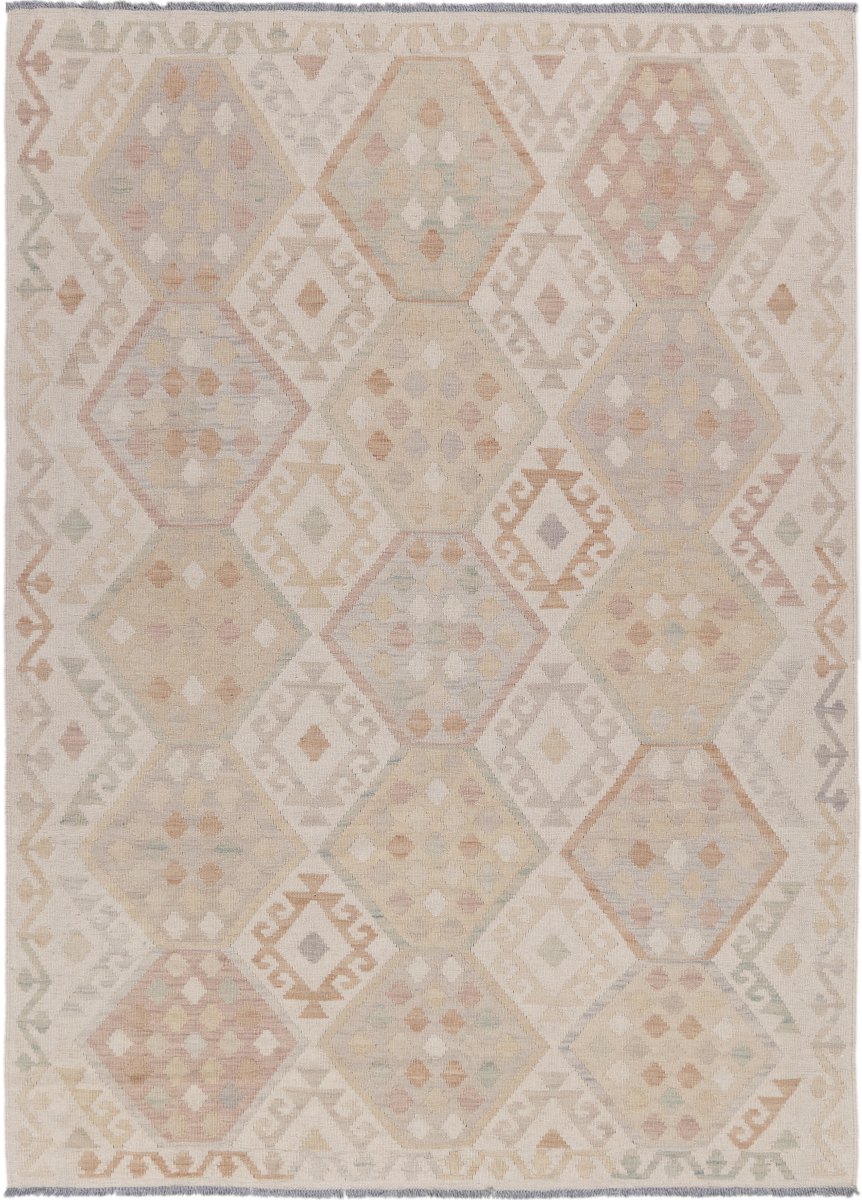 Afgański dywan Kilim Afghan 232x170 232x170, Dywan perski Ręcznie tkany