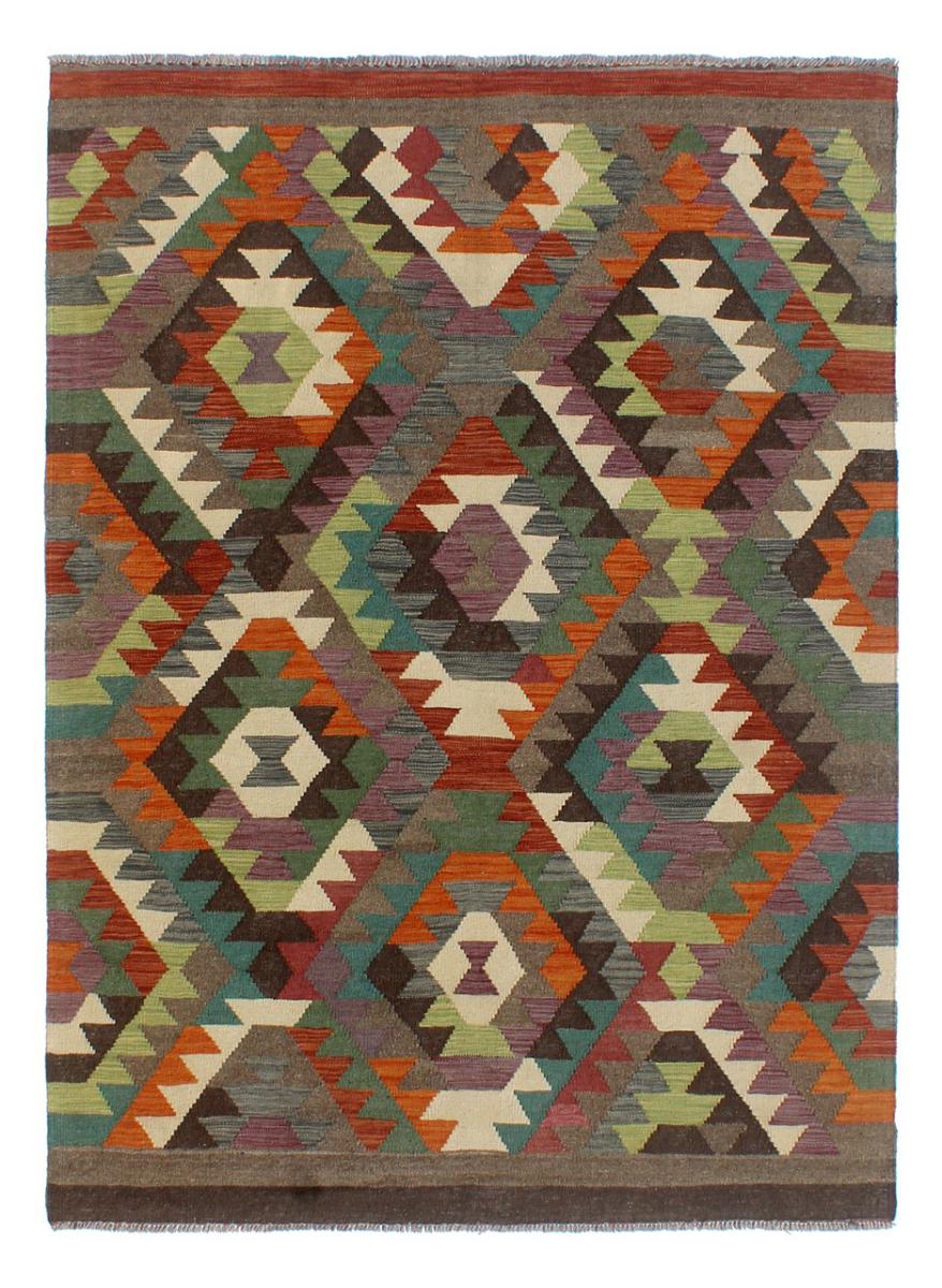 Afghan rug Kilim Afghan Heritage 6'10"x5'0" 6'10"x5'0", Persian Rug Woven by hand