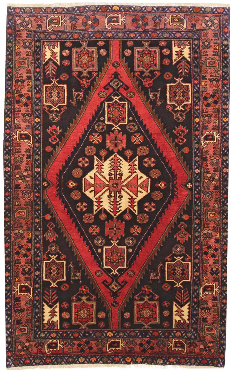 Tapete persa Shahsavan 210x131 210x131, Tapete persa Atado à mão