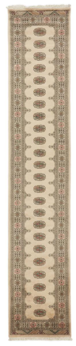 Pakistansk tæppe Pakistan Buchara 3ply 412x79 412x79, Persisk tæppe Knyttet i hånden