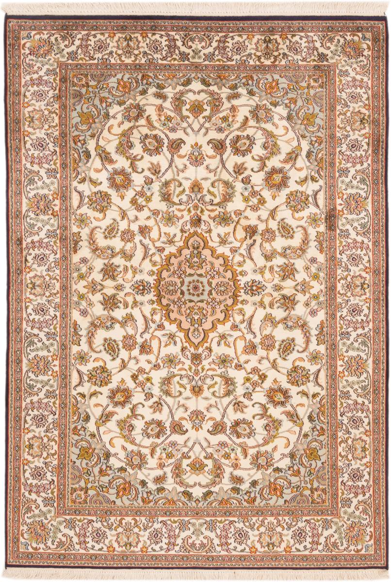 Tappeto indiano Cachemire di Seta 180x125 180x125, Tappeto persiano Annodato a mano