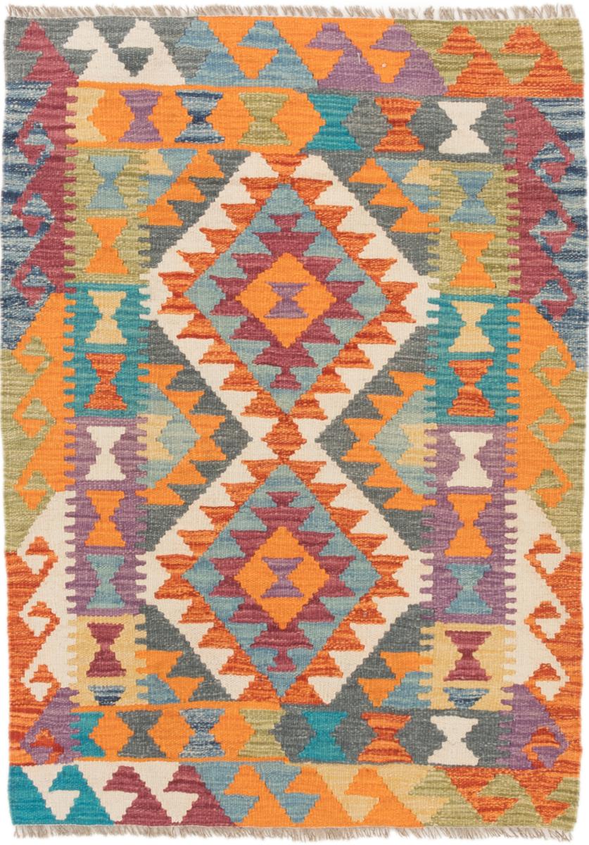 Tapete afegão Kilim Afegão 125x90 125x90, Tapete persa Tecido à mão