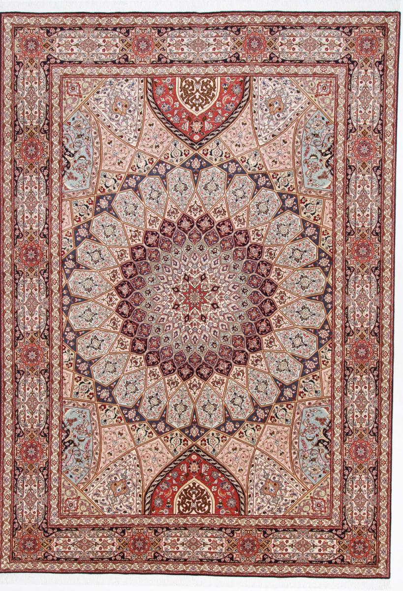 Perzsa szőnyeg Tabriz Gumbad 60Raj 11'10"x8'3" 11'10"x8'3", Perzsa szőnyeg Kézzel csomózva