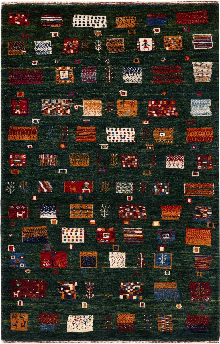 Perzisch tapijt Perzisch Gabbeh Loribaft Nowbaft 131x86 131x86, Perzisch tapijt Handgeknoopte