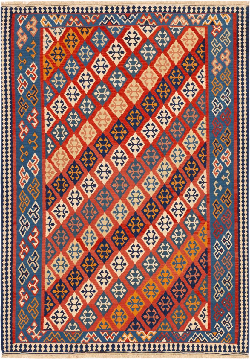 Perzisch tapijt Kilim Fars Shiraz 286x203 286x203, Perzisch tapijt Handgeweven