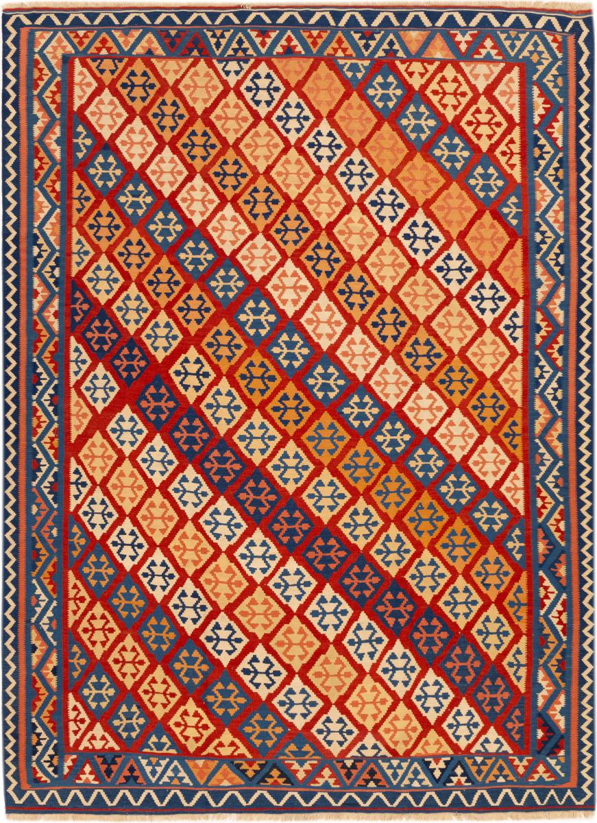 Perzisch tapijt Kilim Fars Shiraz 290x212 290x212, Perzisch tapijt Handgeweven