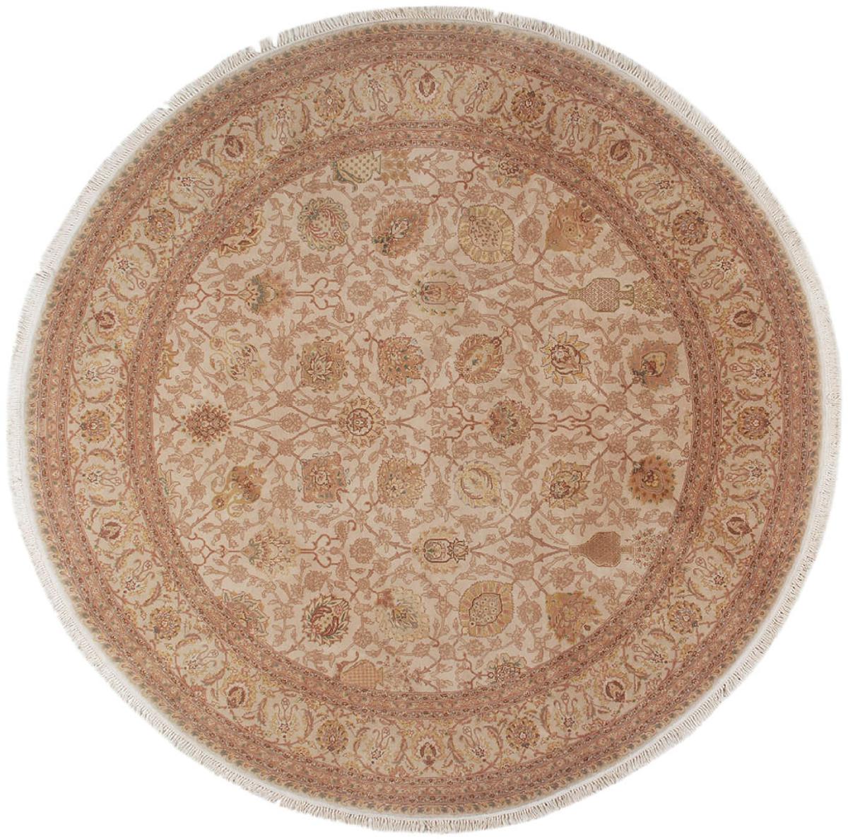 Intialainen matto Indo Tabriz 243x245 243x245, Persialainen matto Solmittu käsin