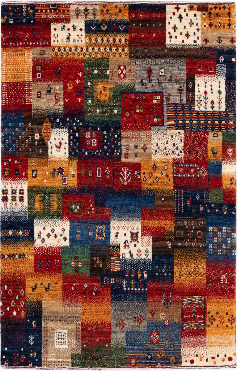 Perzisch tapijt Perzisch Gabbeh Loribaft Nowbaft 129x85 129x85, Perzisch tapijt Handgeknoopte