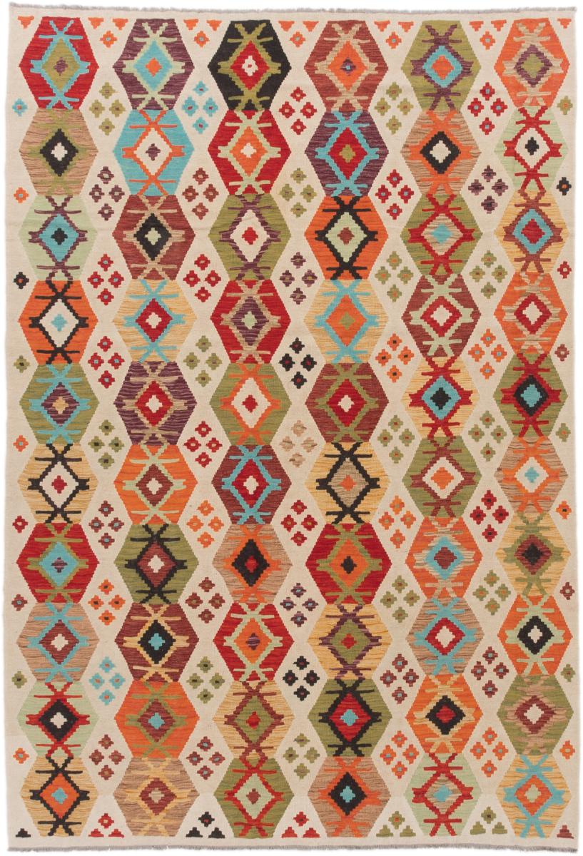 Tapete afegão Kilim Afegão 296x204 296x204, Tapete persa Tecido à mão