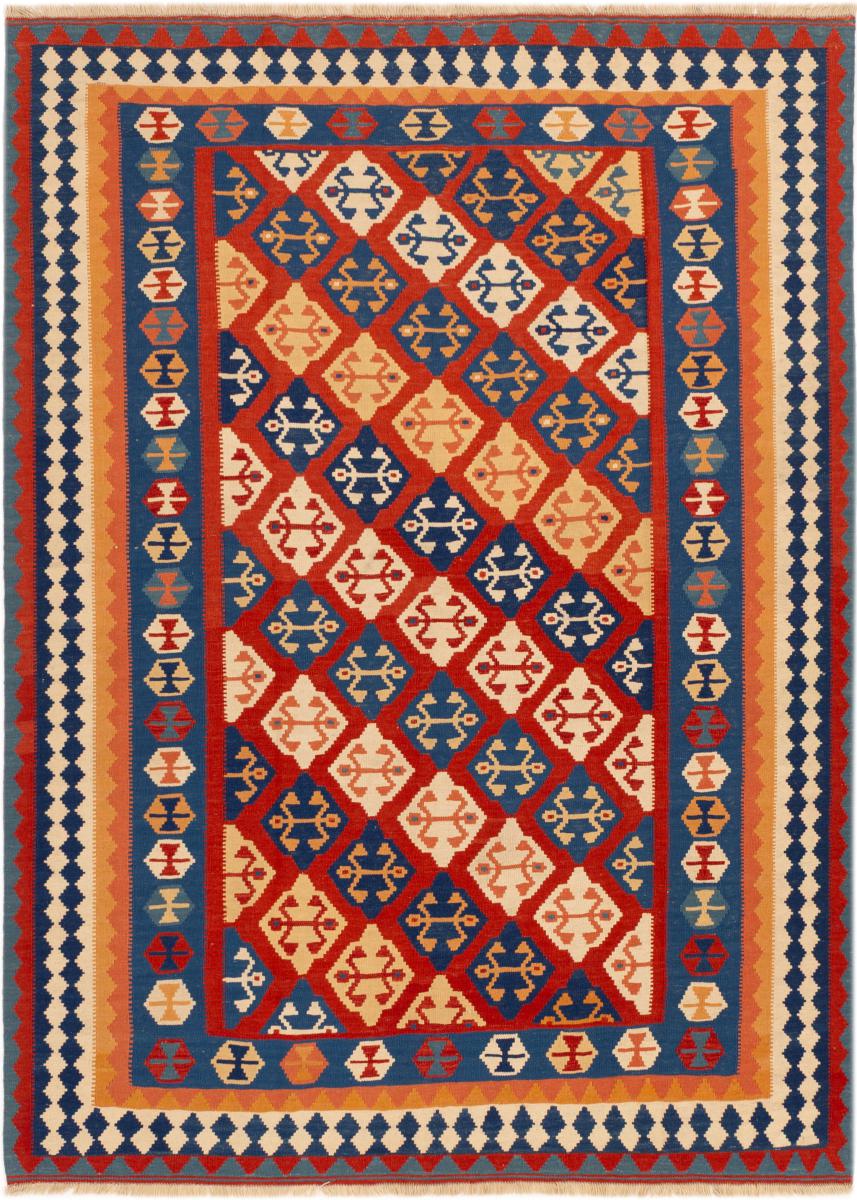 Persian Rug Kilim Fars Shiraz 238x171 238x171, Persian Rug Woven by hand