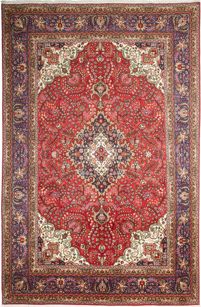 Perzsa szőnyeg Tabriz 9'9"x6'5" 9'9"x6'5", Perzsa szőnyeg Kézzel csomózva